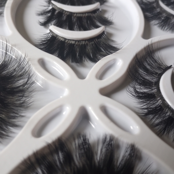 New 10 Pair Pure Mink Thick Sexy Eyelashes - Picture 4 of 5